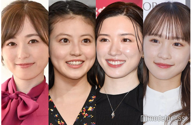 福原遥、今田美桜、永野芽郁、川栄李奈（C）モデルプレス