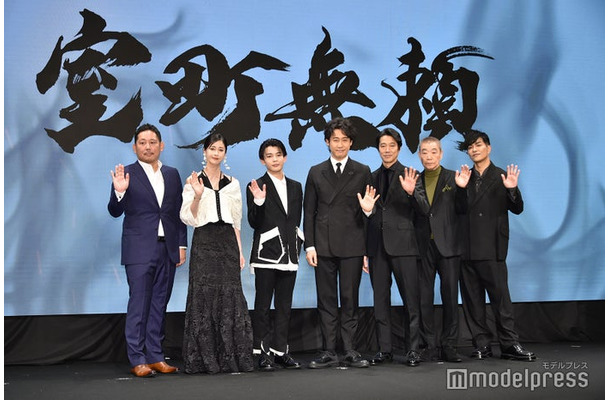 入江悠監督、松本若菜、長尾謙杜、大泉洋、堤真一、柄本明、北村一輝（C）モデルプレス