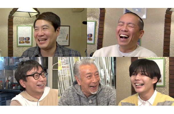 （上段左から）タカ、トシ／（下段左から）おいでやす小田、高田純次、長尾謙杜（C）テレビ朝日