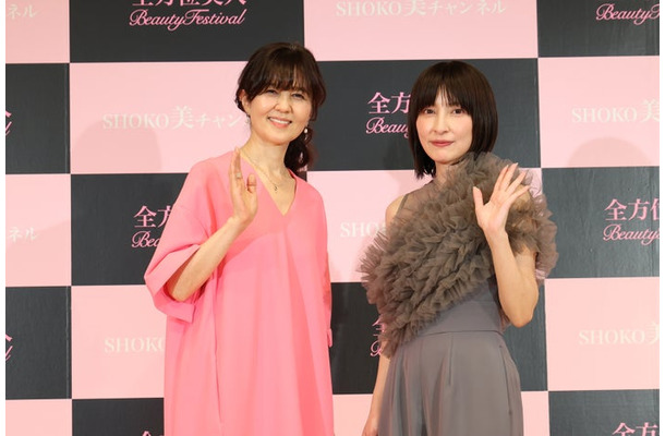 石野真子、奥菜恵「全方位美人Beauty Festival 2024」（提供写真）