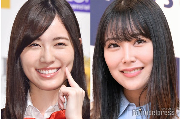 松井珠理奈、白間美瑠（C）モデルプレス
