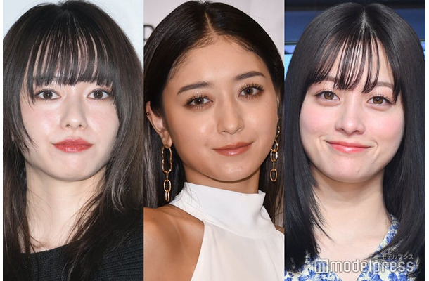 山本舞香、みちょぱ、橋本環奈（C）モデルプレス