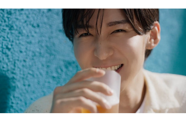 目黒蓮／新CM「晴れ風 名前は晴れ風」篇より（提供写真）