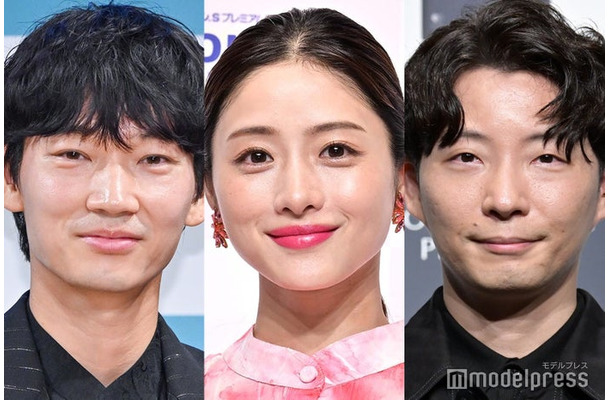 （左から）綾野剛、石原さとみ、星野源（C）モデルプレス