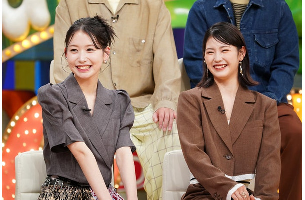 MOMONA（笠原桃奈）、RAN（石井蘭）（C）日本テレビ