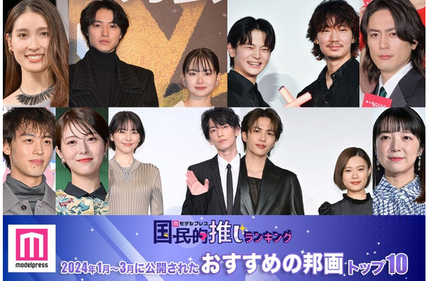 （上段左から）土屋太鳳、山崎賢人＆山田杏奈、齋藤潤＆綾野剛、間宮祥太朗（下段左から）竹内涼真、浜辺美波、長澤まさみ＆佐藤健、志尊淳＆杉咲花、上白石萌音（C）モデルプレス