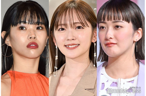 アイナ・ジ・エンド、鈴木愛理、長屋晴子（C）モデルプレス