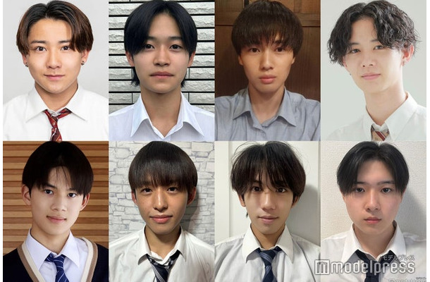 「男子高生ミスターコン2024」関東エリア候補者（一部）