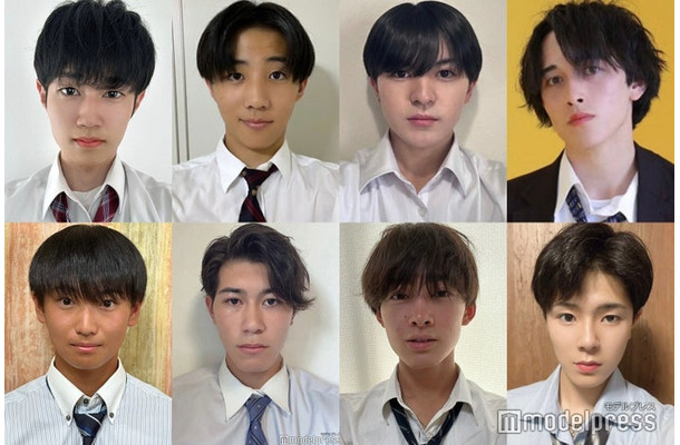 「男子高生ミスターコン2024」北海道・東北エリア候補者（一部）
