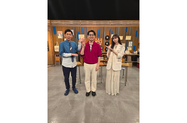 森本晋太郎、ハマ・オカモト、齋藤飛鳥（C）テレビ朝日