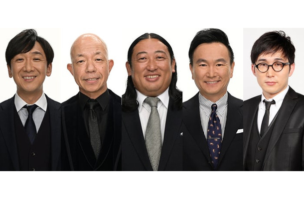 飯塚悟志、小峠英二、秋山竜次、山内健司、じろう（C）TBS