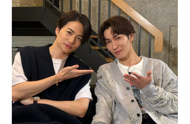 菊池風磨、渡辺翔太（提供写真）