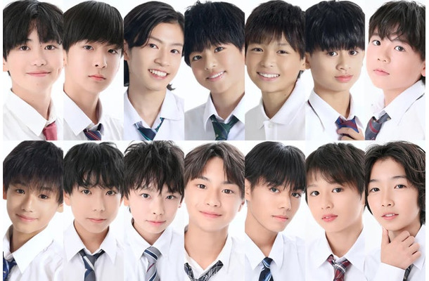 「男子中学生ミスターコン2024」ファイナリスト（提供写真）