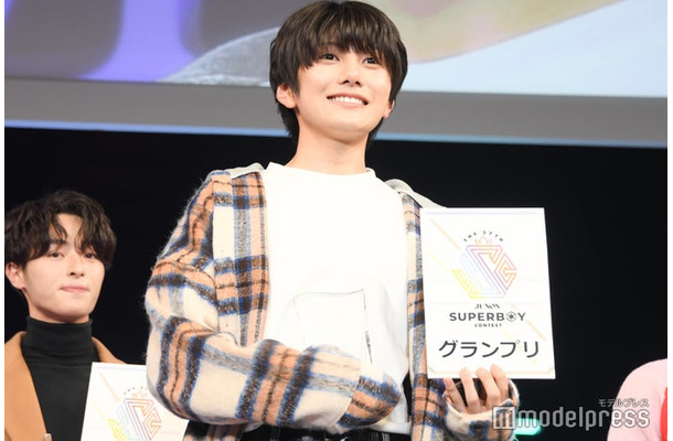 「第37回ジュノン・スーパーボーイ・コンテスト」グランプリに輝いた佐藤倖斗さん（C）モデルプレス