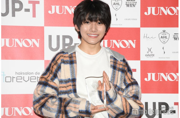「第37回ジュノン・スーパーボーイ・コンテスト」グランプリの佐藤倖斗さん（C）モデルプレス