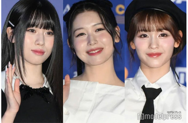 イメチェン前のAYANE（高見文寧）、MOMONA（笠原桃奈）、RAN（石井蘭）（C）モデルプレス