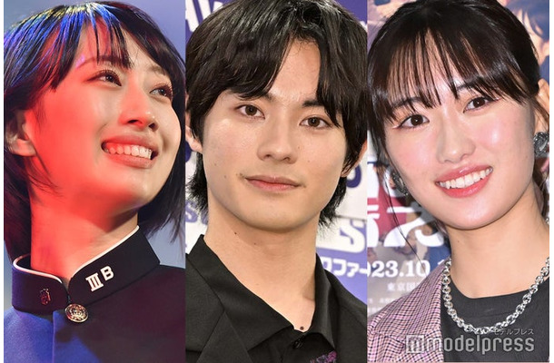 前田こころ、前田拳太郎、工藤遥(C)モデルプレス