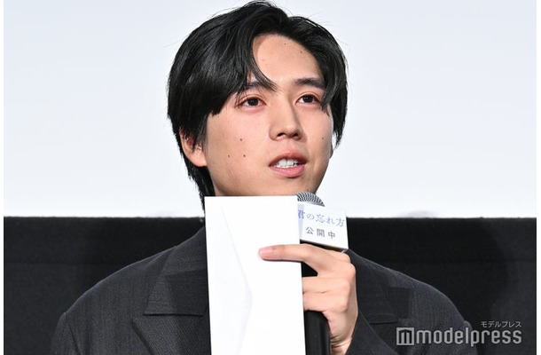 「君の忘れ⽅」公開記念舞台挨拶に出席した坂東龍汰（C）モデルプレス