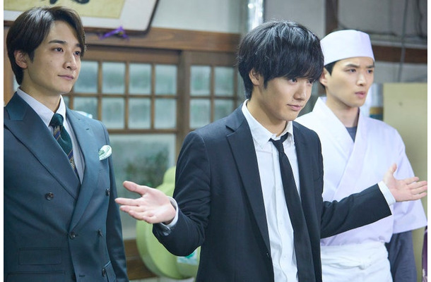 小関裕太、赤楚衛二、白洲迅「相続探偵」第4話（C）日本テレビ