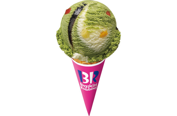 ハイカラ抹茶あんみつ420円／提供画像