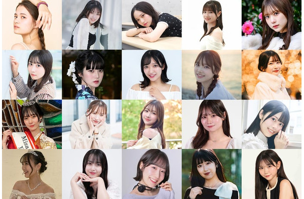 「MISS OF MISS CAMPUS QUEEN CONTEST 2025」決勝進出者（提供写真）