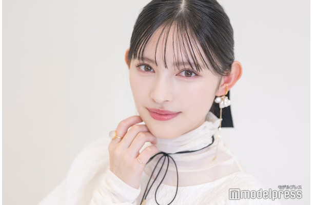 モデルプレスのインタビューに応じた菅田愛貴（C）モデルプレス