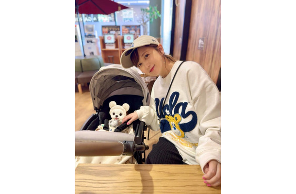 小松彩夏、息子の顔出しSHOT公開！“壮絶だった”出産後の体調も明かす「痛みと戦いながら…」
