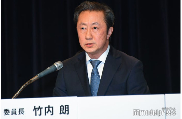 第三者委員会委員長・竹内朗氏（C）モデルプレス