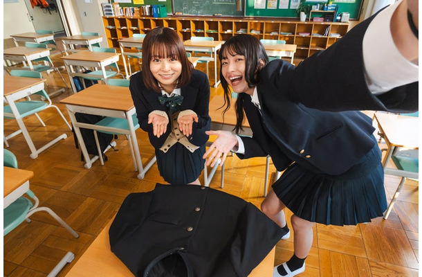莉子、茅島みずき「霧尾ファンクラブ」第1話（C）地球のお魚ぽんちゃん・実業之日本社／中京テレビ