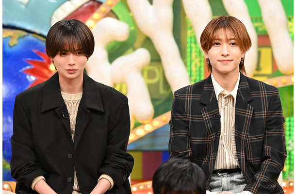 井上瑞稀、中村嶺亜（C）日本テレビ