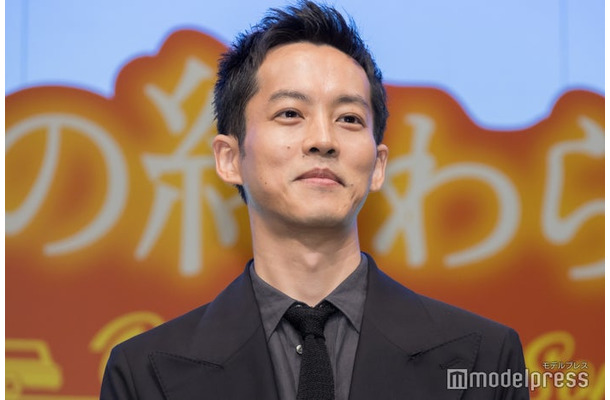 「父と僕の終わらない歌」完成披露試写会に出席した松坂桃李（C）モデルプレス