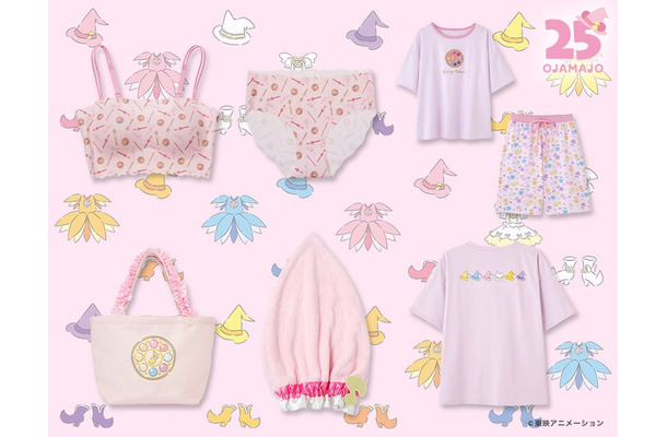 「おジャ魔女どれみ」✕「PEACH JOHN」コラボレーションアイテム（提供写真）