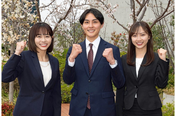（左から）増田陽名、藤岡宗我、吉澤真彩（C）読売テレビ