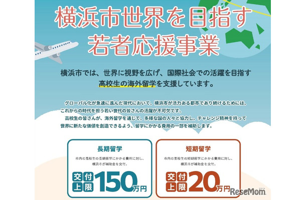 横浜市世界を目指す若者応援事業