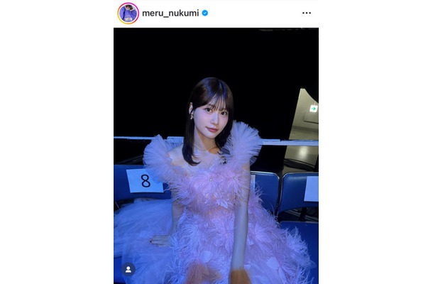 めるる、ふわふわドレスの美麗SHOTに反響「最高にかわいい」「お姫様みたい！」