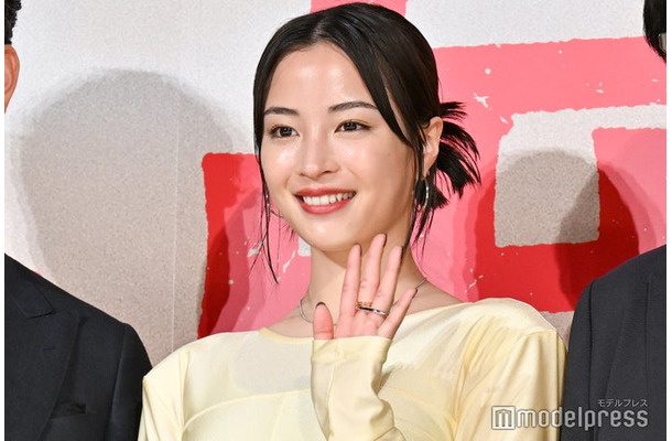 映画「宝島」完成報告会見に出席した広瀬すず（C）モデルプレス