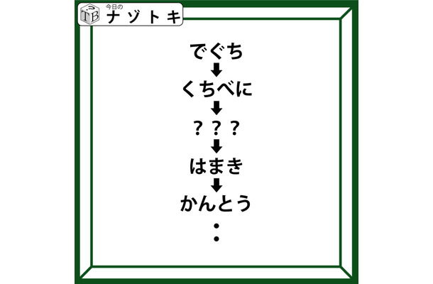 クイズです！「最後の単語は何でしょう？」意外と簡単かも【難易度LV２.・甘口】