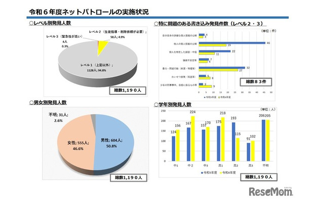 2024年度ネットパトロールの実施状況