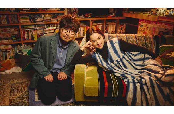 小澤征悦、中村アン「こんばんは、朝山家です。」ビジュアル（C）ABCテレビ