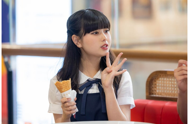 ひな「今日、好きになりました。マクタン編」第1話（C）AbemaTV, Inc.