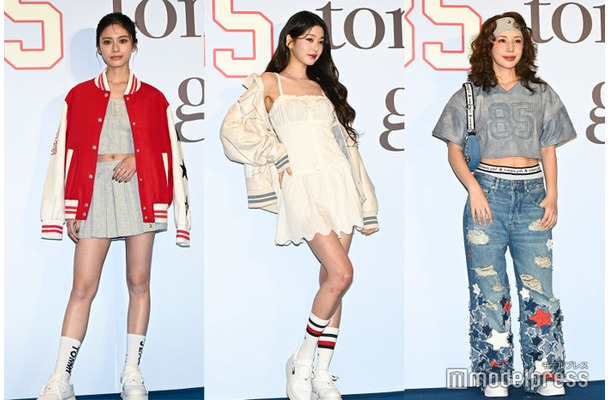 安斉星来、ウォニョン、仲里依紗（C）モデルプレス