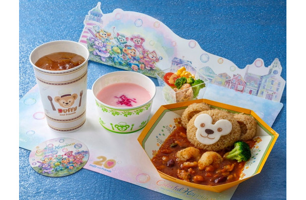 ダッフィーのスペシャルセット（シーフード）¥2,380（C）Disney
