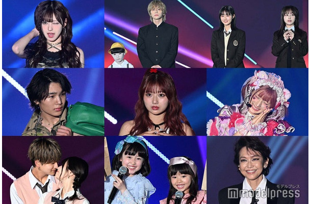 （上段左から）MINAMI、山下幸輝、原菜乃華、なえなの（中段左から）寺田心、希空、しなこ（下段左から）中村健太朗、藤⽥みあ、池村碧彩、本⽥都々花、賀来千香子「TGC teen ICHINOSEKI 2025」（C）モデルプレス