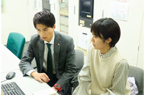 白洲迅、森田望智「恋は闇」第8話（C）日本テレビ