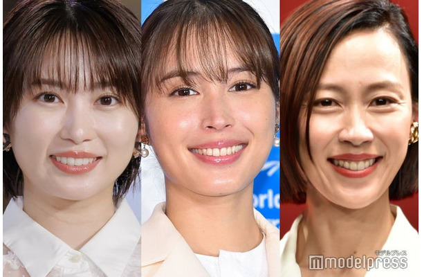 （左から）志田未来、広瀬アリス、木村佳乃（C）モデルプレス