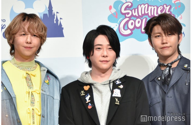 記者発表会に出席したMrs. GREEN APPLE／藤澤涼架、大森元貴、若井滉斗（C）モデルプレス