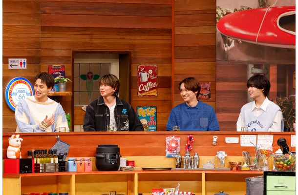 小島健、末澤誠也、藤原丈一郎、大西流星（C）カンテレ