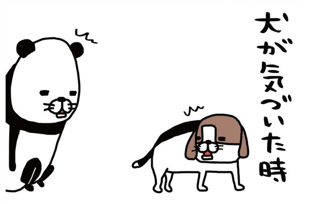 犬と洋服の間に素足を潜りこませた時の感覚 知ってる人、いる？【パンダと犬 ＃16】