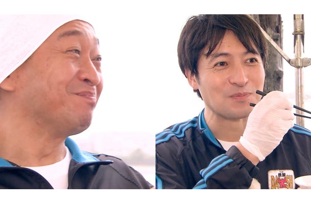 城島茂、桝太一（C）日本テレビ