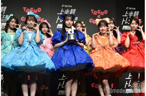 「TikTok上半期トレンド大賞2025」ミュージック部門を受賞したCUTIE STREET（C）モデルプレス